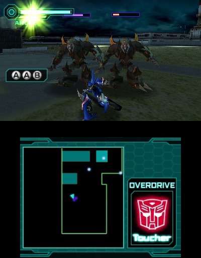 Pantallazo de Transformers Prime: The Game para Nintendo 3DS