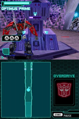 Pantallazo de Transformers Prime: The Game para Nintendo DS