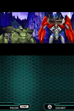Pantallazo de Transformers Prime: The Game para Nintendo DS