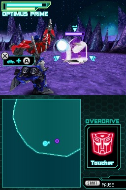 Pantallazo de Transformers Prime: The Game para Nintendo DS