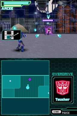 Pantallazo de Transformers Prime: The Game para Nintendo DS