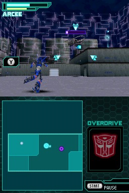 Pantallazo de Transformers Prime: The Game para Nintendo DS