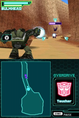 Pantallazo de Transformers Prime: The Game para Nintendo DS