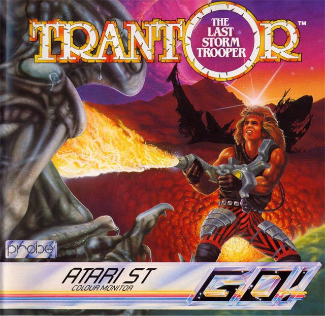 Caratula de Trantor: the Last Storm Trooper para Atari ST
