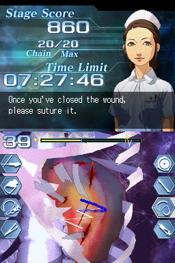 Pantallazo de Trauma Center: Under The Knife 2 para Nintendo DS