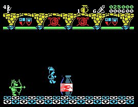 Pantallazo de Tres Luces de Glaurung, Las para MSX