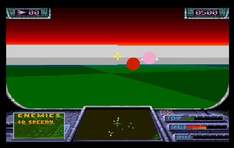Pantallazo de Trex Warrior: 22nd Century Gladiator para Amiga