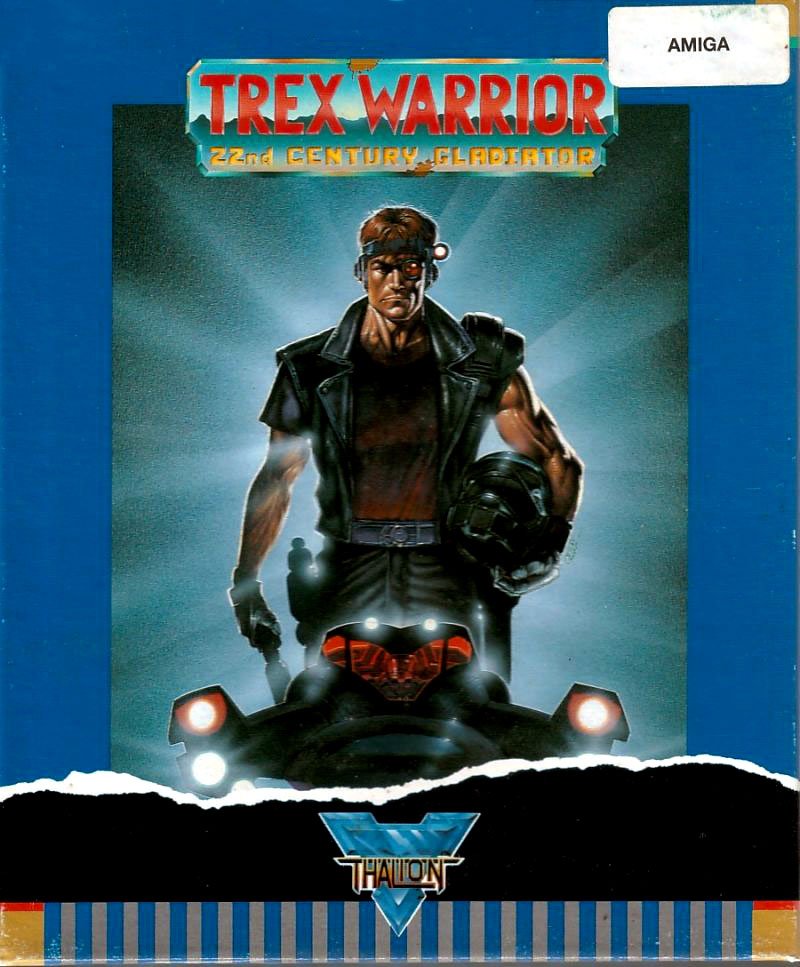Caratula de Trex Warrior: 22nd Century Gladiator para Amiga