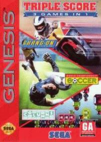 Caratula de Triple Score: 3 Games in 1 para Sega Megadrive