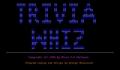 Pantallazo nº 70926 de Trivia Whiz (320 x 200)