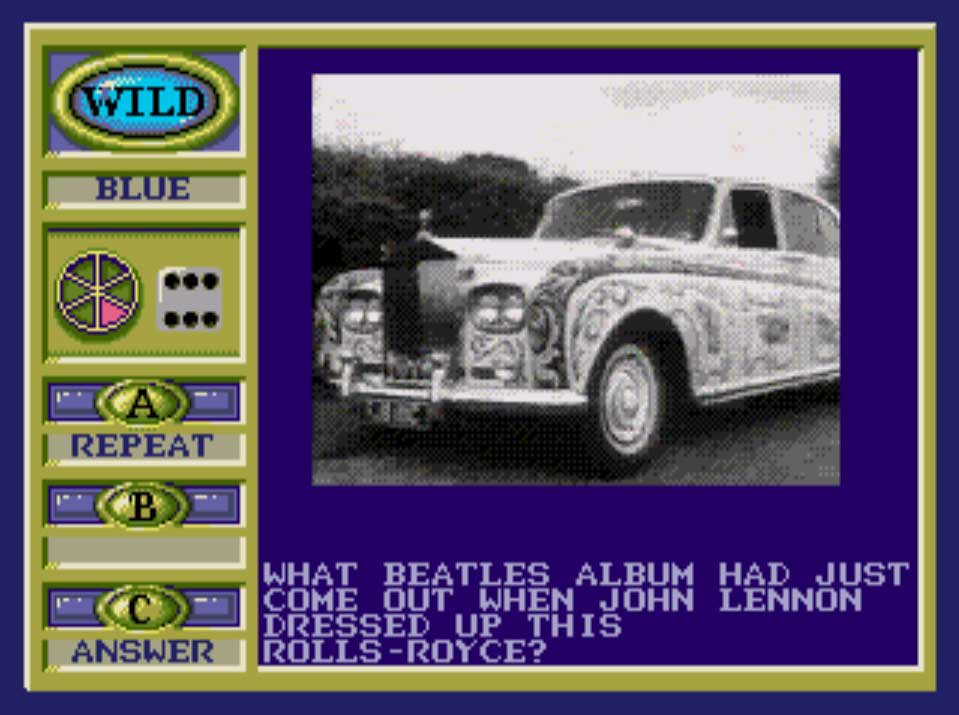 Pantallazo de Trivial Pursuit Interactive Multimedia Game para Sega CD