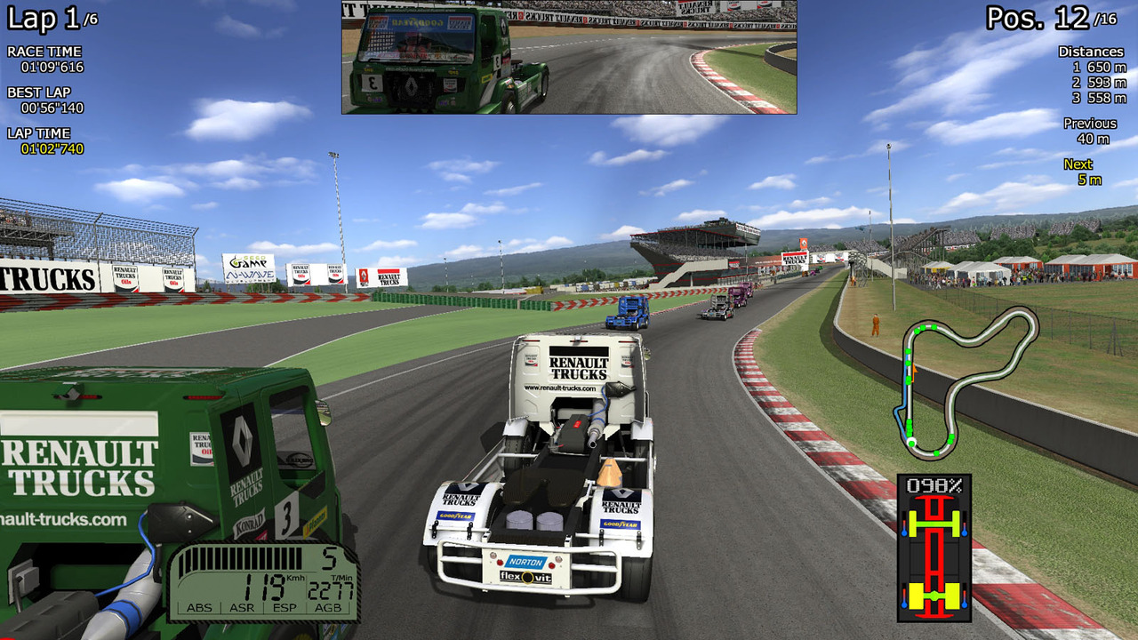 Pantallazo de Truck Racing by Renault Trucks para PC