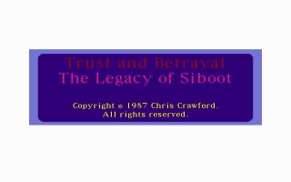 Pantallazo de Trust and Betrayal: The Legacy of Siboot para PC