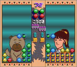 Pantallazo de Tsuyoshi Shikkarishinasai Taisen Pazurudama (Japonés) para Super Nintendo