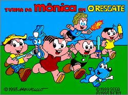 Pantallazo de Turma da Monica em O resgate para Sega Master System