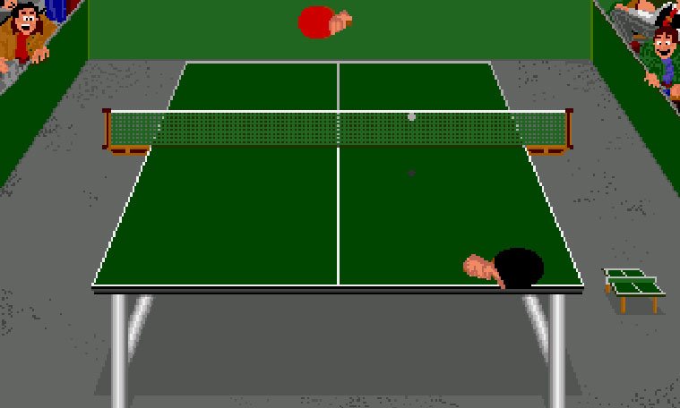 Pantallazo de Turtle Table Tennis Simulation para Amiga