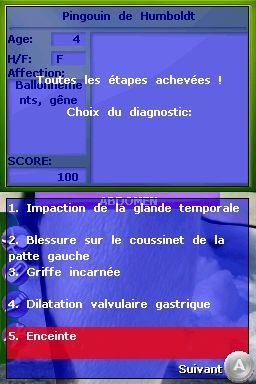 Pantallazo de Tus Amigos: Veterinarios Del Zoo para Nintendo DS