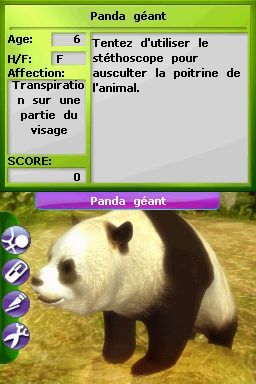 Pantallazo de Tus Amigos: Veterinarios Del Zoo para Nintendo DS