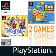 Caratula de Tweenies and Bob the Builder Twin Pack para PlayStation