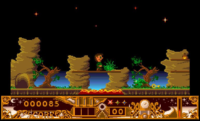 Pantallazo de TwinWorld: Land of Vision para Amiga