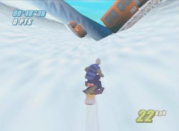 Pantallazo de Twisted Edge Extreme Snowboarding para Nintendo 64