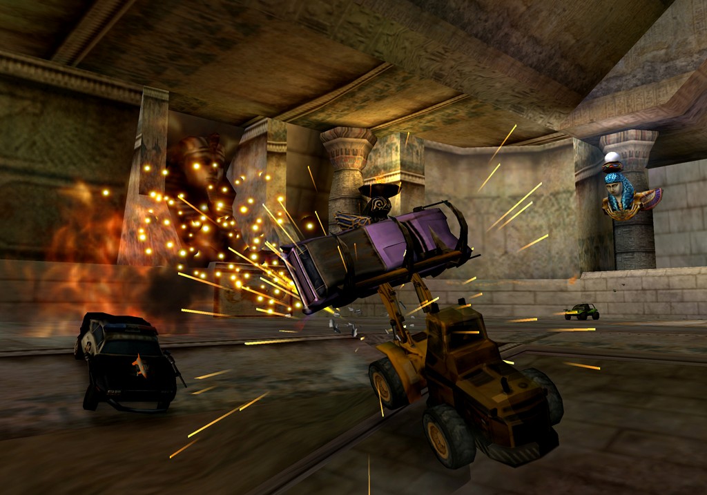 Pantallazo de Twisted Metal: Head-On: Extra Twisted Edition para PlayStation 2