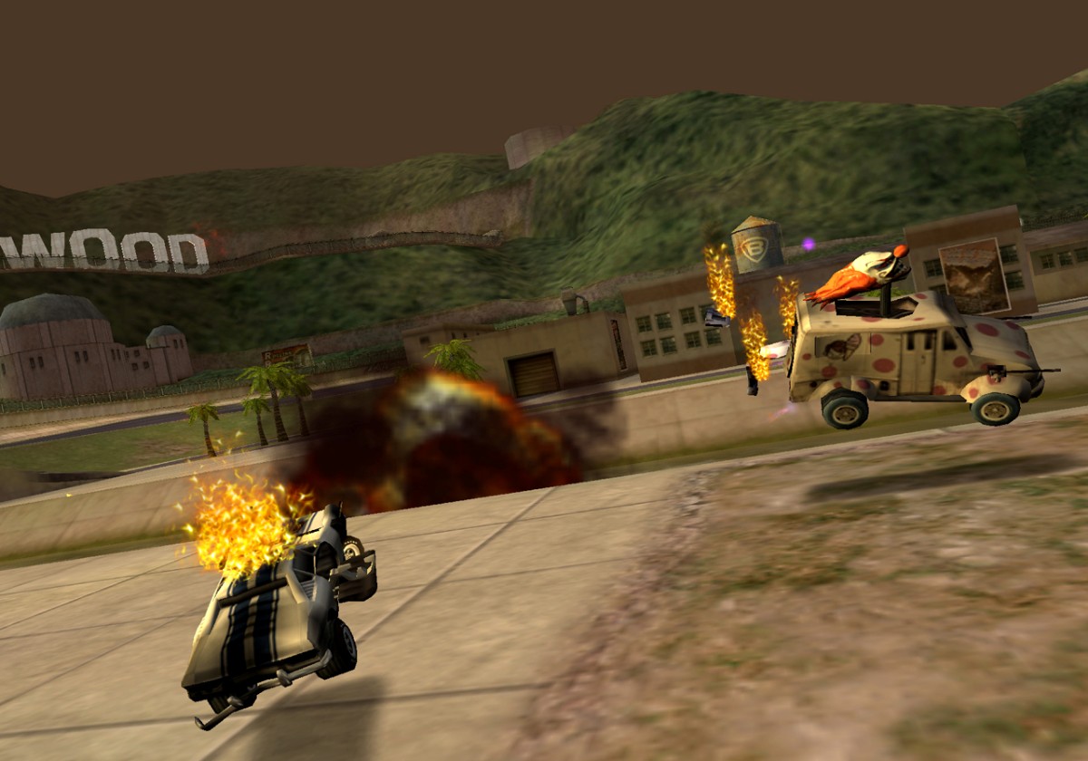 Pantallazo de Twisted Metal: Head-On: Extra Twisted Edition para PlayStation 2