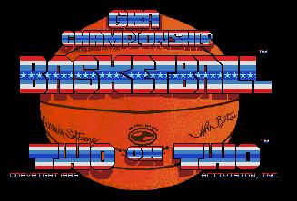 Pantallazo de Two on Two Championship Basketball para Atari ST