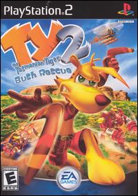 Caratula de Ty the Tasmanian Tiger 2: Bush Rescue para PlayStation 2