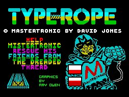 Pantallazo de Type-Rope para Spectrum