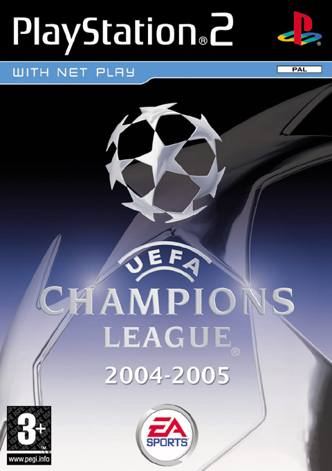 Caratula de UEFA Champions League 2004-2005 para PlayStation 2