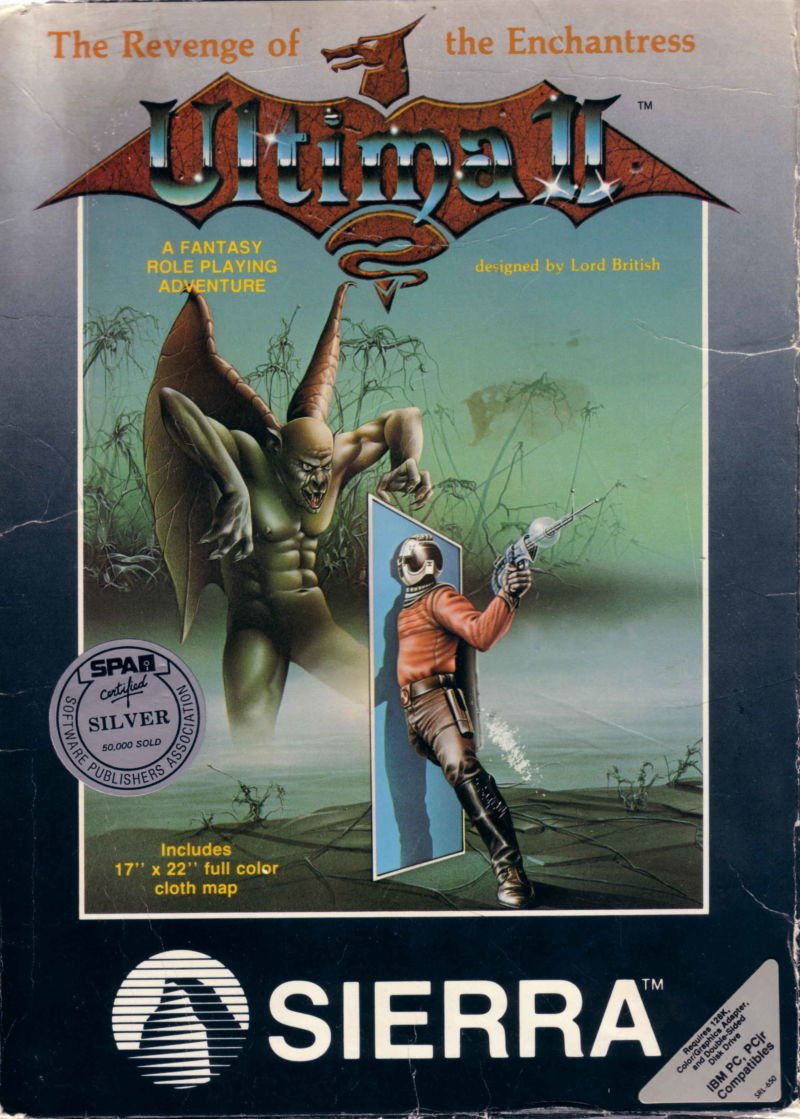 Caratula de Ultima II: Revenge of the Enchantress para PC