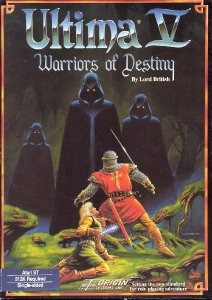 Caratula de Ultima V: Warriors of Destiny para Atari ST