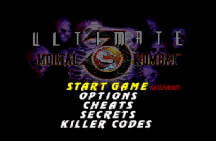 Pantallazo de Ultimate Mortal Kombat 3 para Sega Megadrive