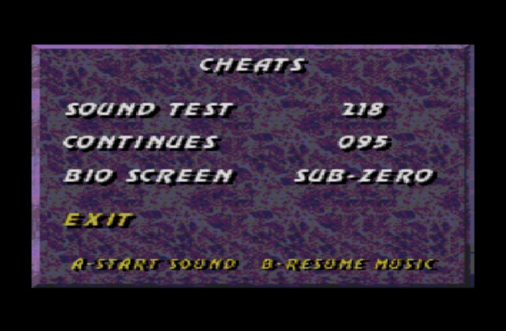 Pantallazo de Ultimate Mortal Kombat 3 para Sega Megadrive