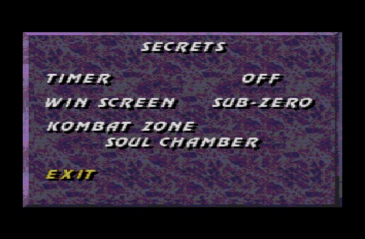 Pantallazo de Ultimate Mortal Kombat 3 para Sega Megadrive