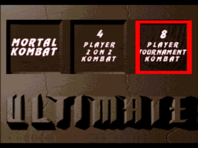 Pantallazo de Ultimate Mortal Kombat 3 para Sega Megadrive