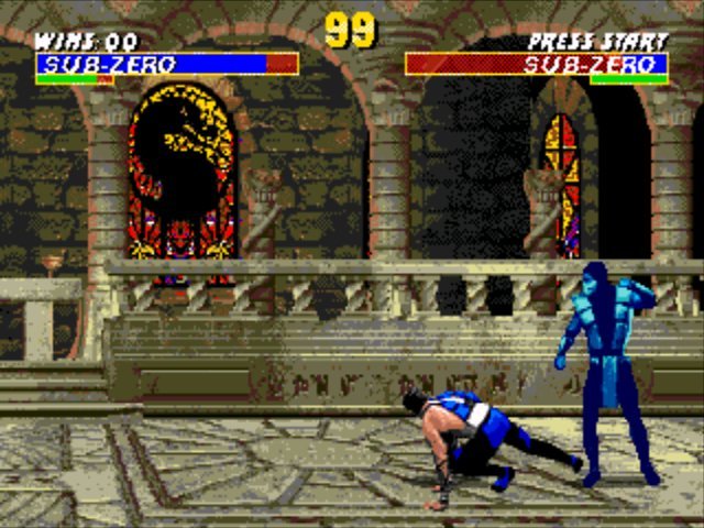 Pantallazo de Ultimate Mortal Kombat 3 para Sega Megadrive