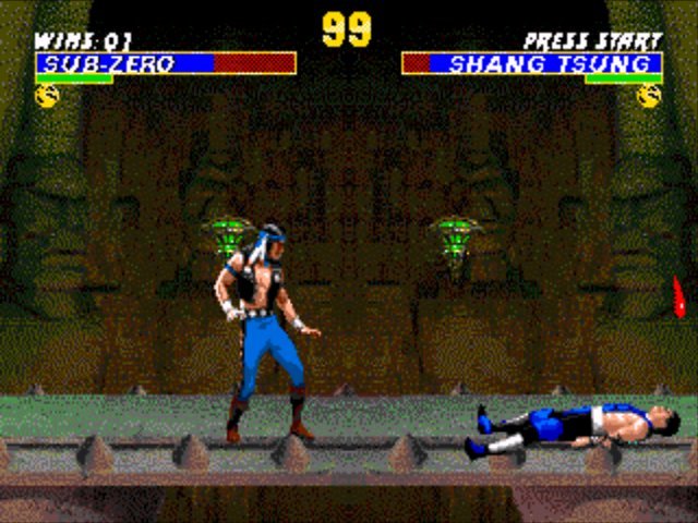 Pantallazo de Ultimate Mortal Kombat 3 para Sega Megadrive