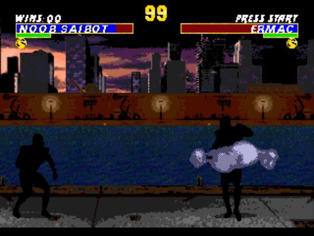 Pantallazo de Ultimate Mortal Kombat 3 para Sega Megadrive