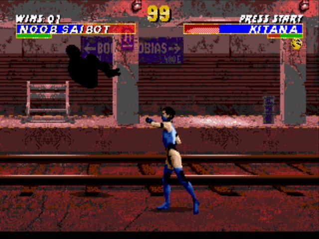 Pantallazo de Ultimate Mortal Kombat 3 para Sega Megadrive