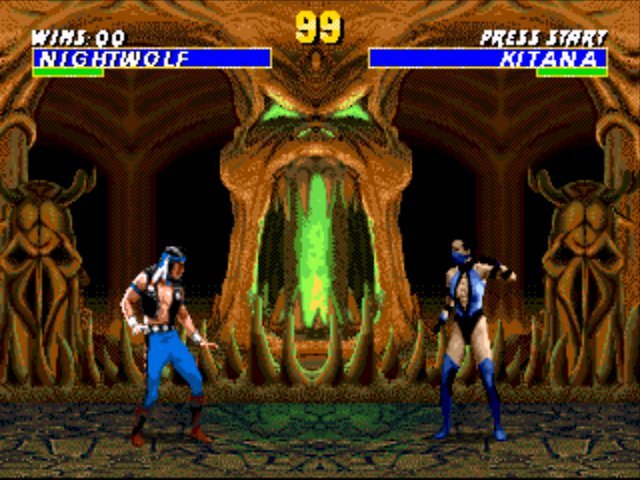 Pantallazo de Ultimate Mortal Kombat 3 para Sega Megadrive