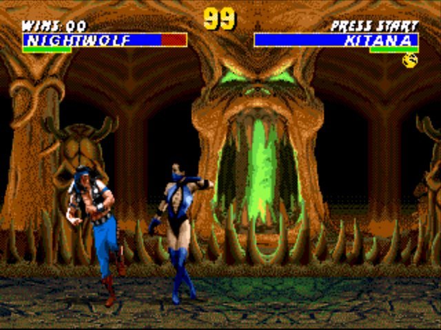 Pantallazo de Ultimate Mortal Kombat 3 para Sega Megadrive