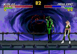 Pantallazo de Ultimate Mortal Kombat 3 para Sega Megadrive