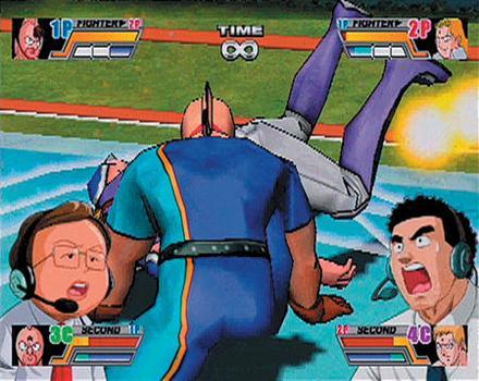 Pantallazo de Ultimate Muscle: Legends vs New Generation para GameCube