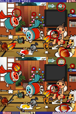 Pantallazo de Unou no Tatsujin: Soukai! Machigai Museum (Japonés) para Nintendo DS