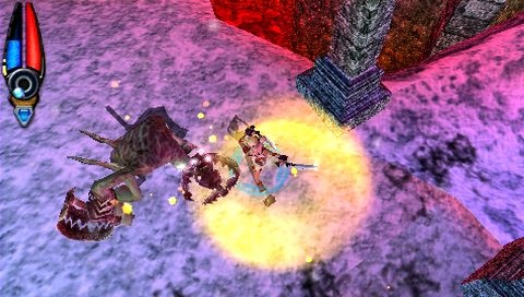 Pantallazo de Untold Legends: The Warrior's Code para PSP