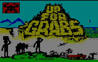Pantallazo de Up For Grabs para Amstrad CPC