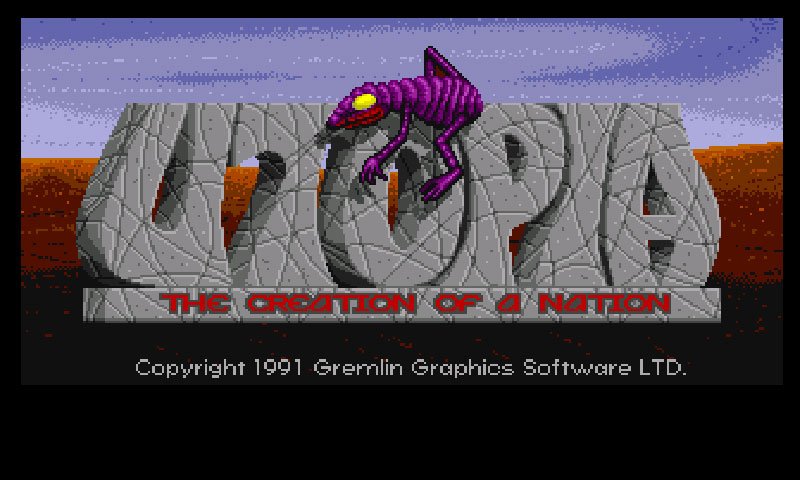 Pantallazo de Utopia: The Creation of a Nation para Amiga