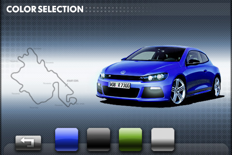 Pantallazo de VW Scirocco R 24h Challenge para Iphone
